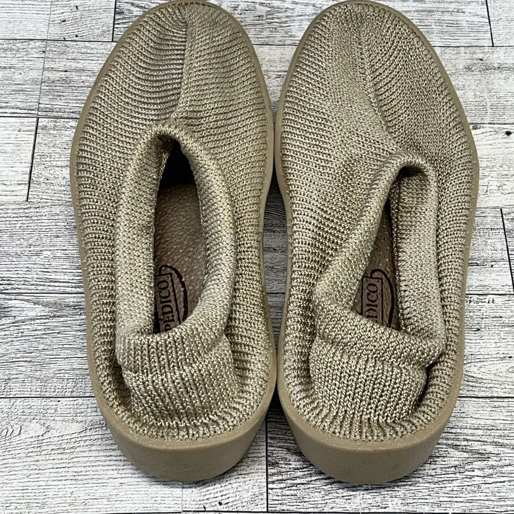 Arcopedico Sec V Woven Knit Beige‎ Walking Shoe Women Size EU 41 US 8
